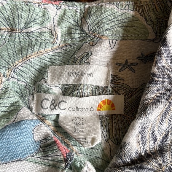 C&C California Linen Dress - Picture 9 of 12